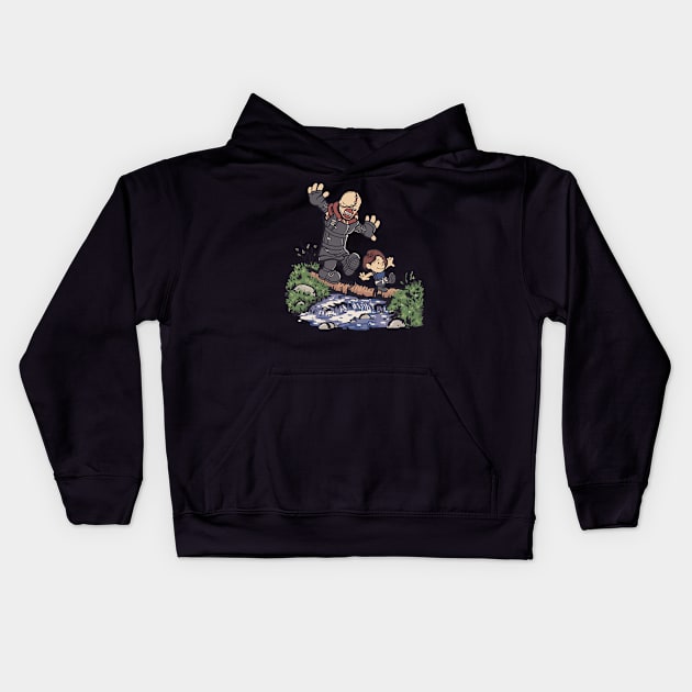 Jill and Nemesis Kids Hoodie by yellovvjumpsuit